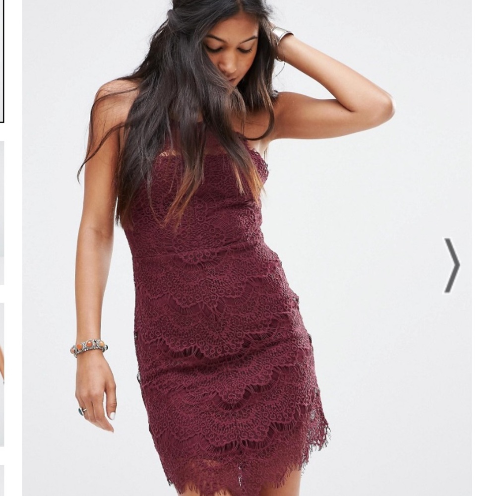 Free People She’s Got It Dress Raspberry Size Medium - Picture 2 of 10